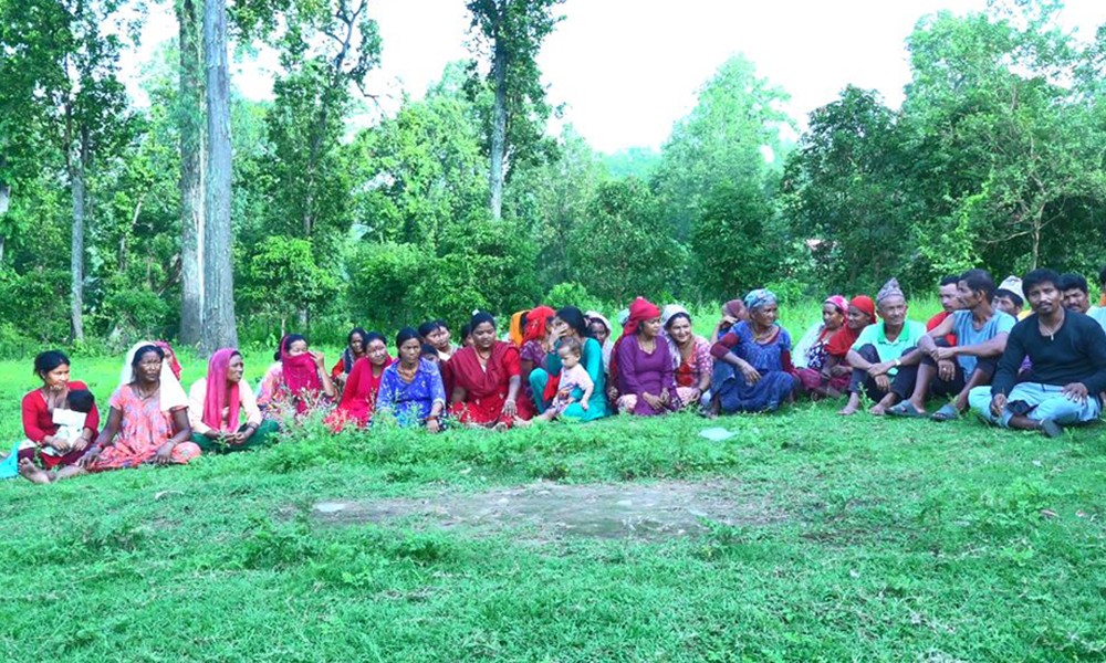 प्रथाजनित भूमिमा निकुञ्ज शासन, स्वतन्त्र, पूर्व, सुसूचित सहमतिको नाम निशाना नै छैन