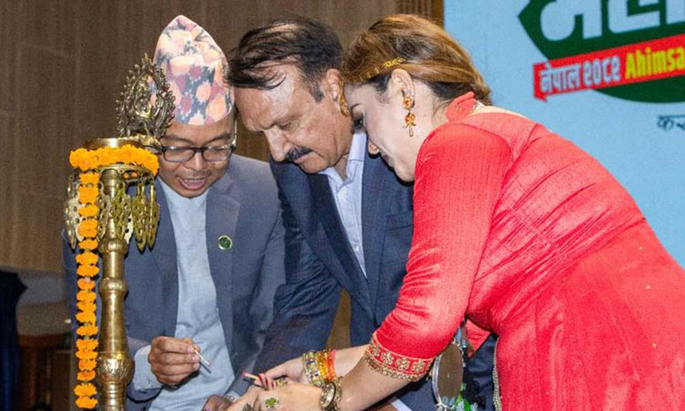 काठमाडौँमा अहिंसा महोत्सव सम्पन्न 