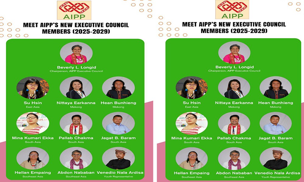 एआइपीपीको अध्यक्षमा फिलिपीनी आदिवासी अधिकारकर्मी बेभरली लोंगिद निर्वाचित, कार्यकारी सदस्यमा नेपालका बराम दोहोरिए 