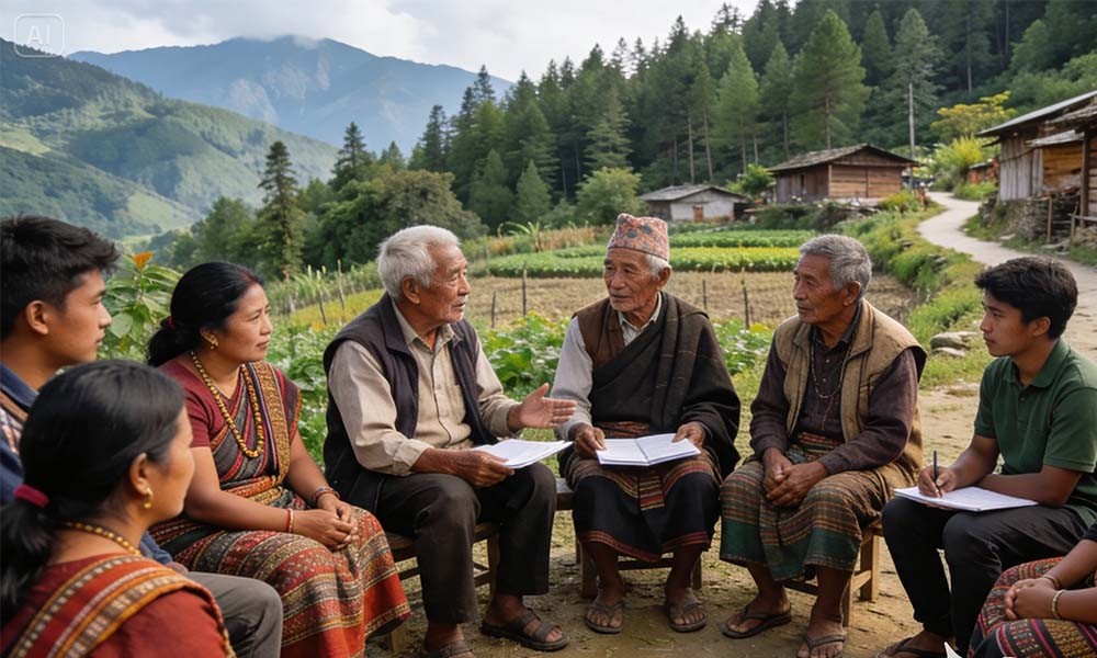 प्रथाजनति संस्थाले जोगाएको परम्परागत शासन, उदाहरणीय सामुदायिक एकता