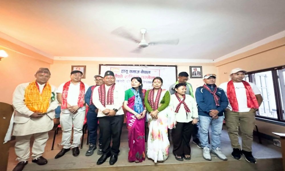 हायु समाजको अध्यक्षमा लक्षमण हायु दोहोरिए, भाषा संरक्ष्ँणमा जोड