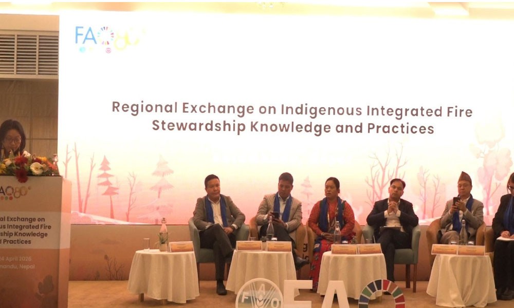 डढेलो नियन्त्रणमा आदिवासीको ज्ञान सम्बन्धी आयोजित पाँच दिवसीय क्षेत्रीय सम्मेलन सम्पन्न