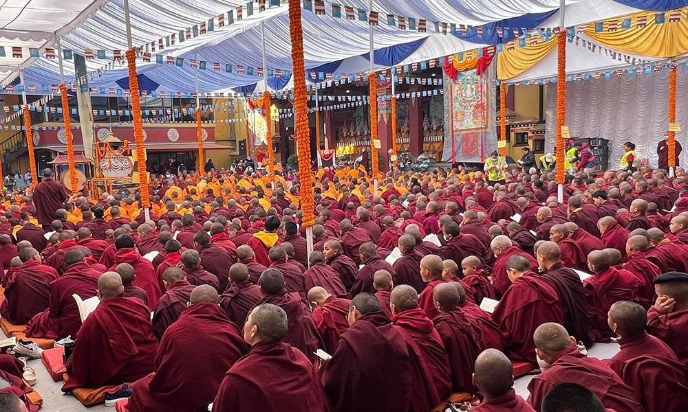 सोह्रौँ ञिङ्मा मोन्लम भोलीबाट सुरु 