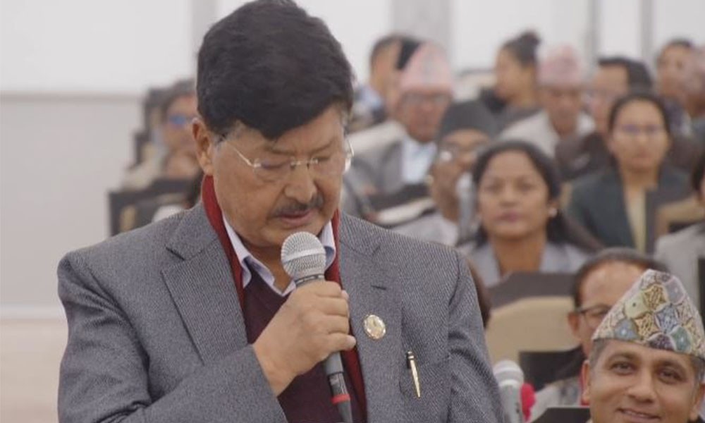 आदिवासीहरु विरुद्ध भएको ऐतिहासिक उत्पीडनहरुप्रति क्षमा याचना गर्न सांसद तामाङको माग