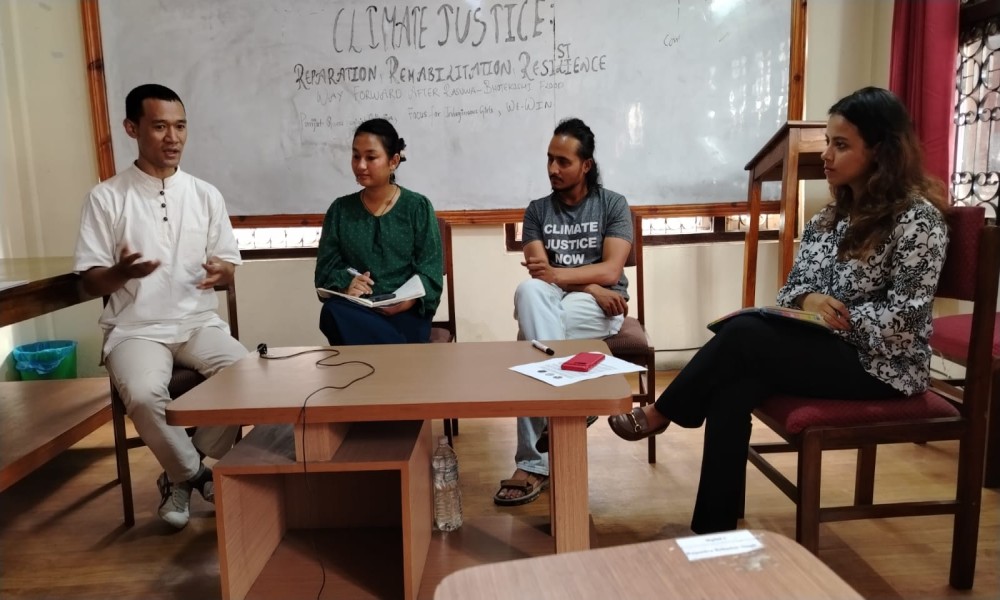 सरकारले जलवायु संकटलाई ‘लासको व्यापार’ गर्न लागेको आरोप
